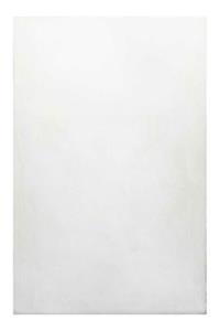 Homie LIVING Kurzflorteppich -  Villa Rosso - 100% Polyester - 15mm - pflegeleicht weiß Gr. 80 x 80
