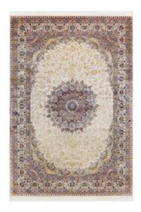 Wecon home Kurzflorteppich -  Täbriz - 100% Modal - 5 mm - pflegeleicht beige Gr. 300 x 150