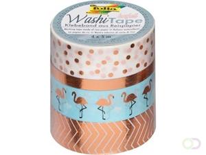 (1.82 EUR / Rolle) folia 4 Rollen folia Washi Tape HOTFOIL Deko-Klebeband