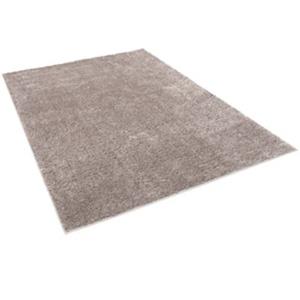 Pergamon Hochflor Shaggy Teppich Luxus Lounge Teppiche grau Gr. 80 x 150