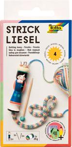 (8.19 EUR / Packung) folia Bastelset Strickliesel