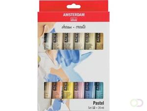 Amsterdam Set 12 x 20 ml - Pastel