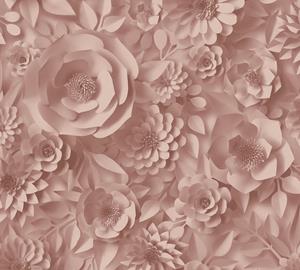 A.S. Création Vliestapete »PintWalls Blumen 3D Optik«, glatt, matt, (1 St), Blumenwand