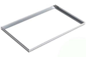 ACO Severin Ahlmann GmbH & Co. KG Fußmatte »ACO 1000x500x26,5mm Self Vario Winkelrahmen Einbaurahmen Rahmen Zarge für Fußmatten«, , rechteckig, Höhe 26 mm, vier steckb