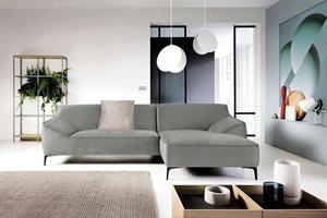 Places Of Style Ecksofa Marrero, mit Zierkissen