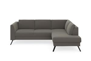 sit&more Hoekbank Lindholm L-vorm met zitdiepteverstelling en binnenvering