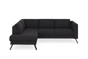 sit&more Hoekbank Lindholm L-vorm met zitdiepteverstelling en binnenvering