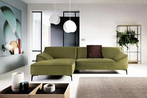 Places Of Style Ecksofa Marrero, mit Zierkissen