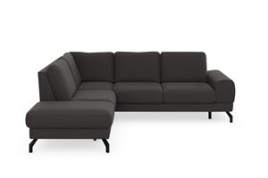 sit&more Hoekbank Cinturo L-vorm inclusief zitdiepteverstelling en binnenvering, zithoogte 48 cm