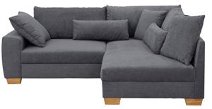 Home affaire Ecksofa Kerstin Luxus, mit besonders hochwertiger Polsterung für bis zu 140 kg pro Sitzfläche, auch in Aqua clean-Bezug für leichte Reinigung mit Wassser