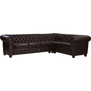 Premium Collection By Home Affaire Ecksofa Rysum, Chesterfield-Optik, langer Schenkel links oder rechts