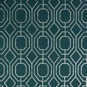 Superfresco Easy Vliestapete » - Vliestapete Luxus Geo Teal 10mx52cm«, 3D-Optik, (1 St),  - Vliestapete Luxus Geo Teal 10mx52cm