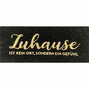 Giftcompany Fußmatte »Zuhause 30 x 75 cm«, , rechteckig