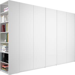 Müller Small Living Drehtürenschrank Modular Plus Variante 9, Anbauregal wahlweise rechts oder links montierbar