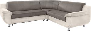 Trendmanufaktur Ecksofa, wahlweise mit komfortablem Federkern, wahlweise mit Bettfunktion, mit extra breiten Armlehnen, frei im Raum stellbar