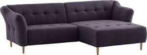 Exxpo - Sofa Fashion Ecksofa, mit Holzfüßen, frei im Raum stellbar