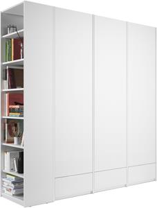 Müller Small Living Drehtürenschrank Modular Plus Variante 6, inklusive 3 geräumigen Schubladen