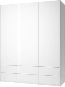 Müller Small Living Drehtürenschrank Modular Plus Variante 6, inklusive 6 geräumigen Schubladen