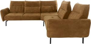 Inosign Ecksofa Marino, gleichschenklig 280/280cm, incl. Armteil- und Rückenverstellung, wahlweise mit Sitztiefenverstellung