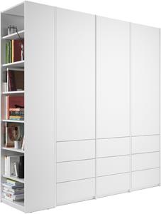 Müller Small Living Drehtürenschrank Modular Plus Variante 6, inklusive 9 geräumigen Schubladen