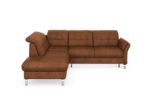 sit&more Hoekbank Grenoble L-vorm met bonnellvering optioneel met bedfunctie, bedlade, arm- en hoofdsteunverstelling