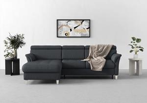 Sit&More Ecksofa, inklusive Kopfteilverstellung, wahlweise mit Bettfunktion und Bettkasten