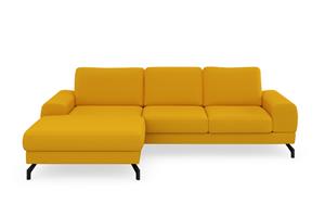 sit&more Hoekbank Cinturo L-vorm inclusief zitdiepteverstelling en binnenvering, zithoogte 48 cm