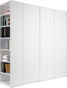 Müller Small Living Drehtürenschrank Modular Plus Variante 6, inklusive links oder rechts montierbarem Seitenregal