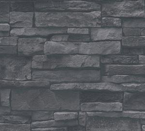 A.S. Création Vliestapete »Bricks & Stones Steinwand«, leicht strukturiert, matt, (1 St), Steinoptik