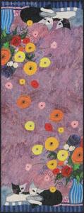 Salonloewe Fußmatte » SLEEP WELL Fußmatte Wohnmatte Rosina Wachtmeister 75 x 190 cm«, , Rechteckig, Höhe 7 mm, In- und Outdoor, waschbar bei 40° Grad in der W