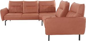 Inosign Ecksofa Marino, gleichschenklig 280/280cm, incl. Armteil- und Rückenverstellung, wahlweise mit Sitztiefenverstellung