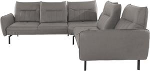 Inosign Ecksofa Marino, gleichschenklig 280/280cm, incl. Armteil- und Rückenverstellung, wahlweise mit Sitztiefenverstellung