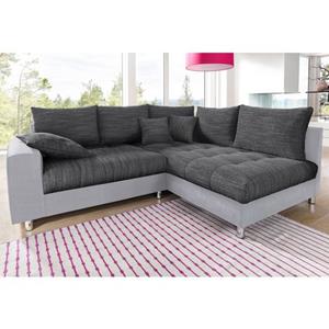 Mr. Couch Ecksofa, wahlweise mit Kaltschaum (140kg Belastung/Sitz), RGB-LED-Beleuchtung und Bettfunktion