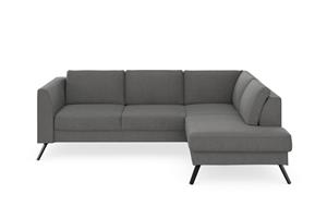 sit&more Hoekbank Lindholm L-vorm met zitdiepteverstelling en binnenvering