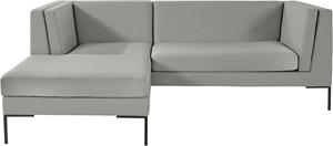Andas Ecksofa Frode, mit eleganten Metallfüßen