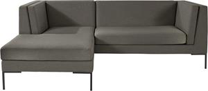 Andas Ecksofa Frode, mit eleganten Metallfüßen