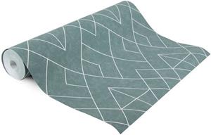 Superfresco Easy Vliestapete »Demi Grun«, texturiert, Motiv, (1 St), grafisch