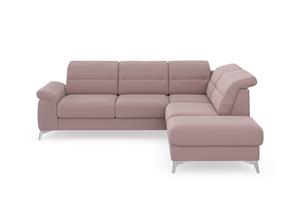 sit&more Hoekbank Sinatra L-vorm met ottomane, optioneel met verstelbare hoofdsteun en armleuning
