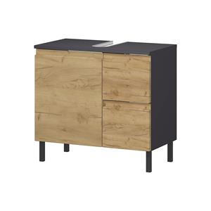 Huisenthuis.nl Wastafelkast Abrantes Eiken 60 cm