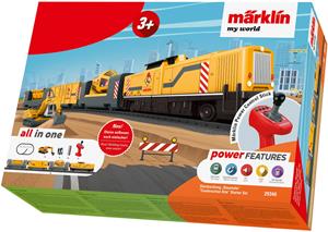Märklin Modelleisenbahn-Set "Märklin my world - Startpackung Baustelle - 29346", mit Licht- und Soundeffekten
