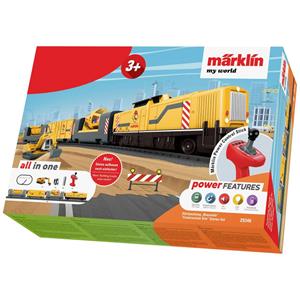 Märklin Modelleisenbahn-Set "Märklin my world - Startpackung Baustelle - 29346", mit Licht- und Soundeffekten