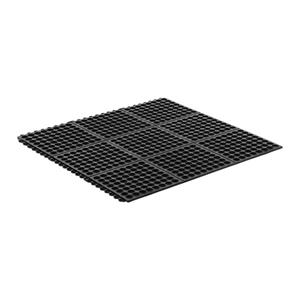 Ulsonix ring rubber mat - {{net_length}} x {{net_width}} x {{net_height}} cm - zwart