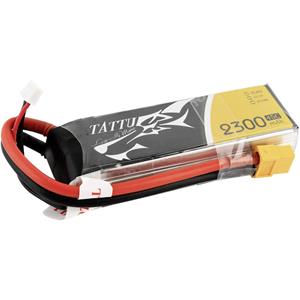 Tattu LiPo accupack 11.1 V 2300 mAh Aantal cellen: 3 45 C Softcase XT60