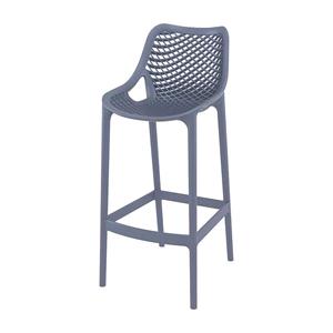 Industrielemeubelshop Barkruk Ariane Donkergrijs