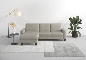 Home affaire Hoekbank Summer L-vorm met récamier, met of zonder slaapfunctie en bedkist, cordbekleding,
