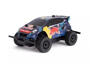 Carrera RC 370182021 Red Bull Peugeot WRX 208 1:18 RC modelauto voor beginners Elektro Rallywagen