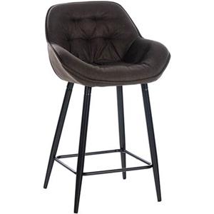 CLP Barhocker Gibson Stoff Braun