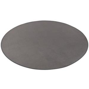 Snapstyle Basic Velours Teppich Carla Rund Teppiche anthrazit Gr. 100 x 100