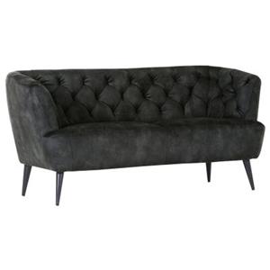 LOMADOX Sofa Wohn- und Esszimmer in dunkelgrau TARRAS-123 mit Chesterfield Steppung, B/H/T: ca. 170/83/70 cm  Erwachsene