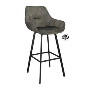 Cozyhouse | Barkruk Bo velvet draaibaar